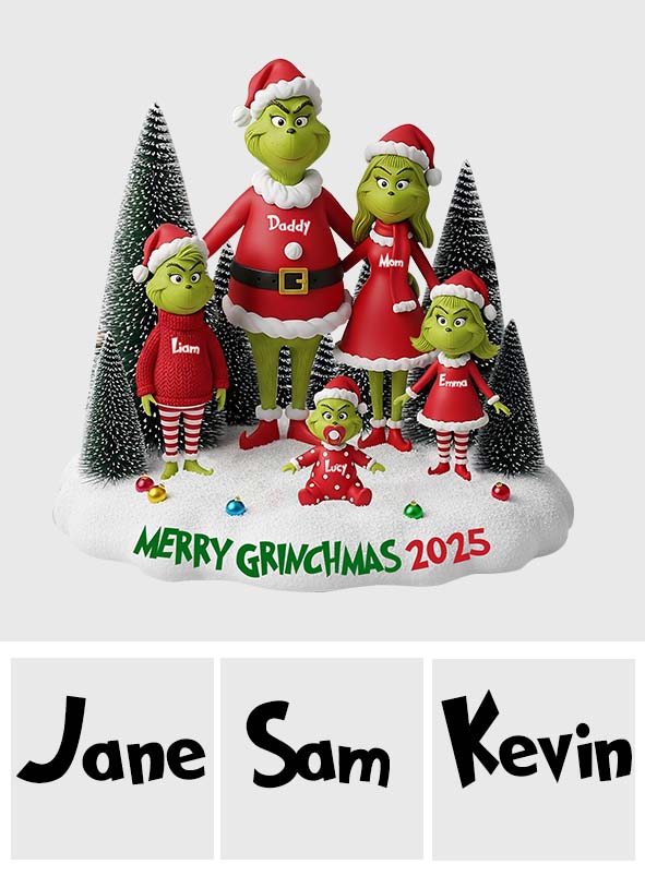 Joyeux Noël 2025 - Étole de Noël personnalisée, plaque acrylique sur mesure