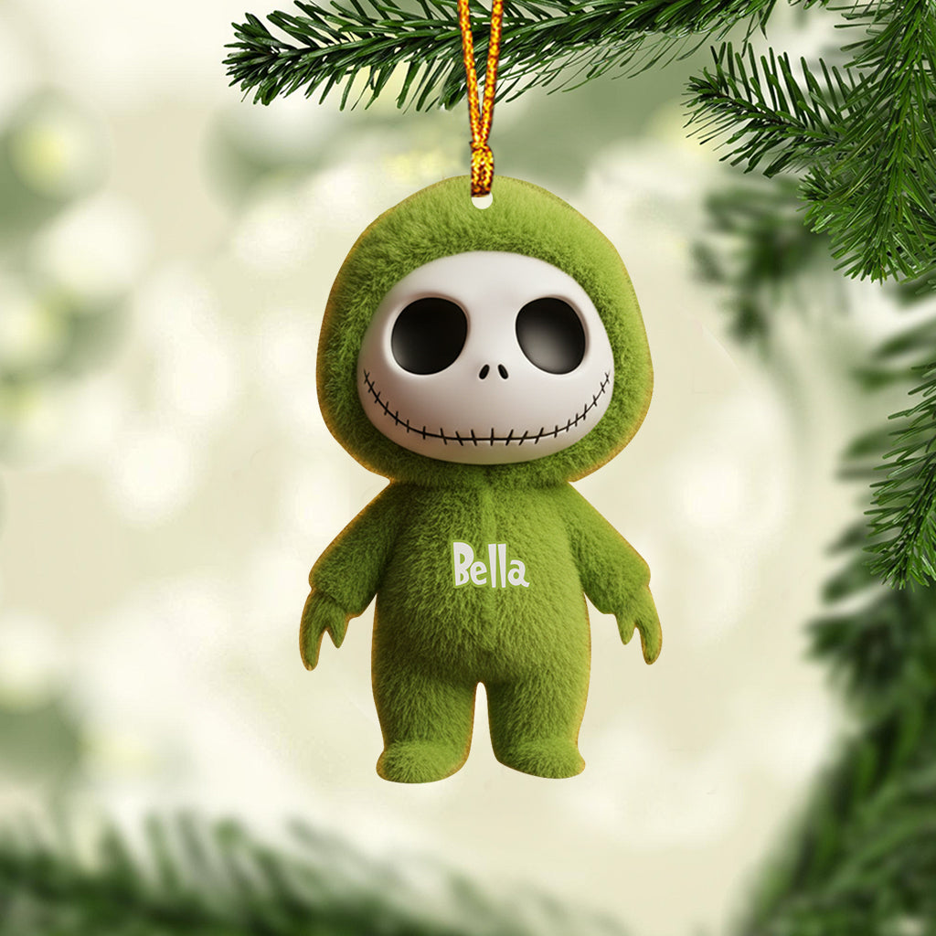 Christmas Friends Green Nightmare - Personalized Stole Christmas Ornament