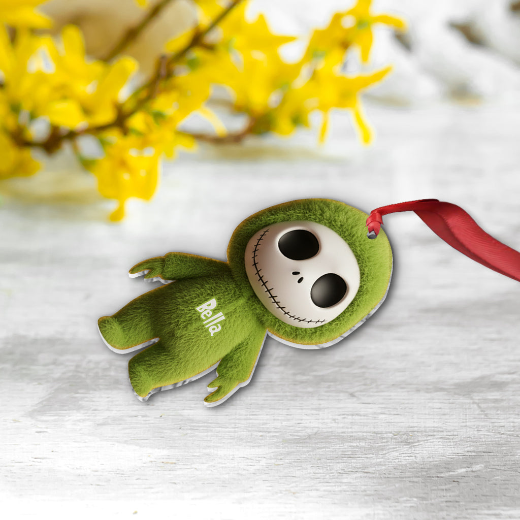 Christmas Friends Green Nightmare - Personalized Stole Christmas Ornament