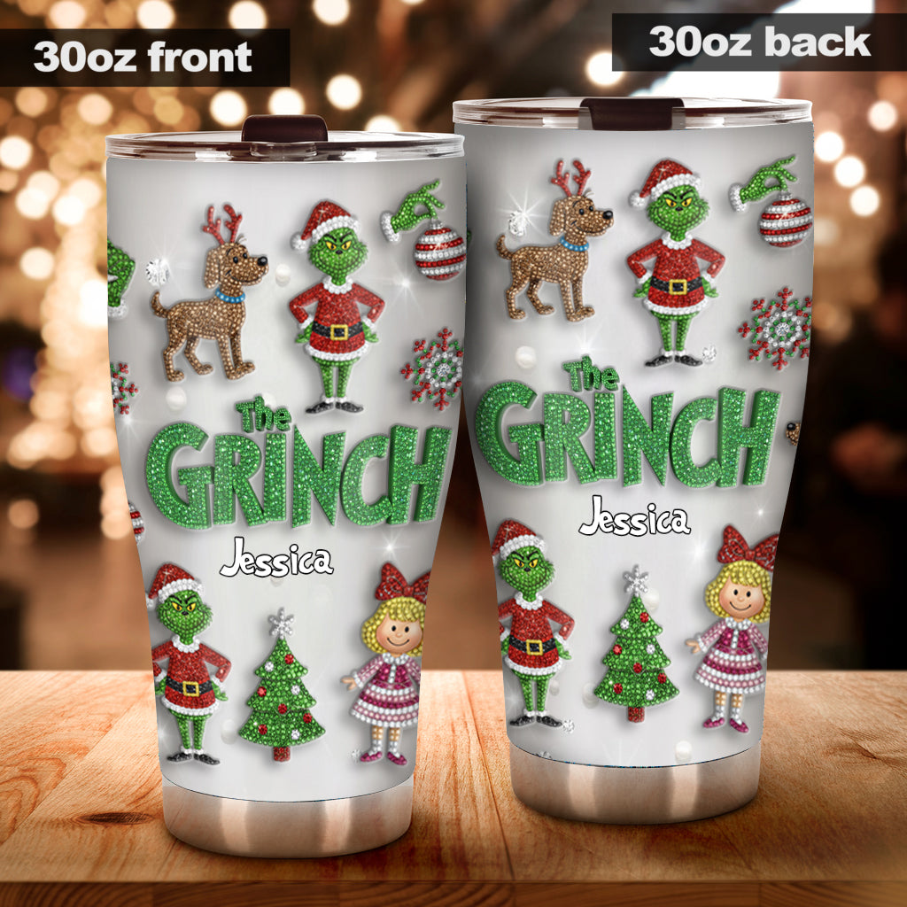 Merry Christmas - Personalized Stole Christmas Tumbler