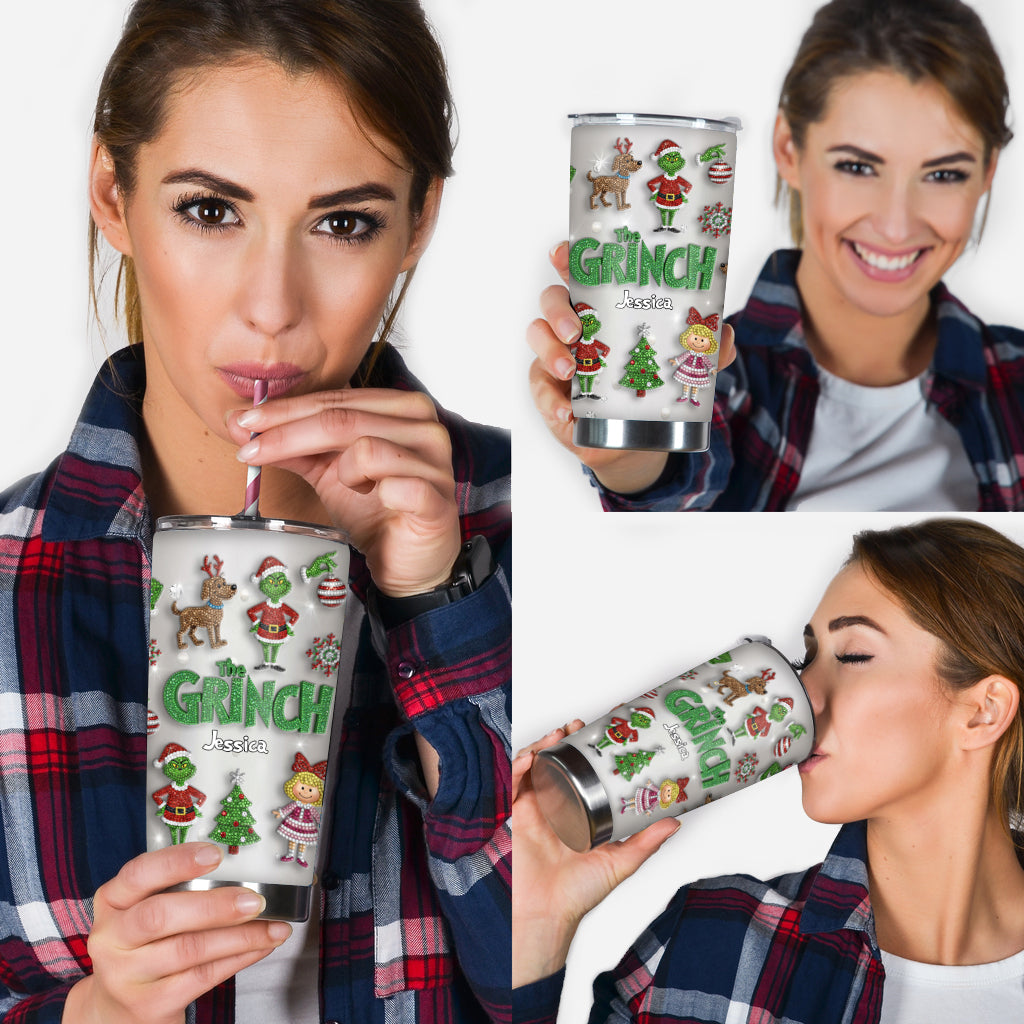 Merry Christmas - Personalized Stole Christmas Tumbler