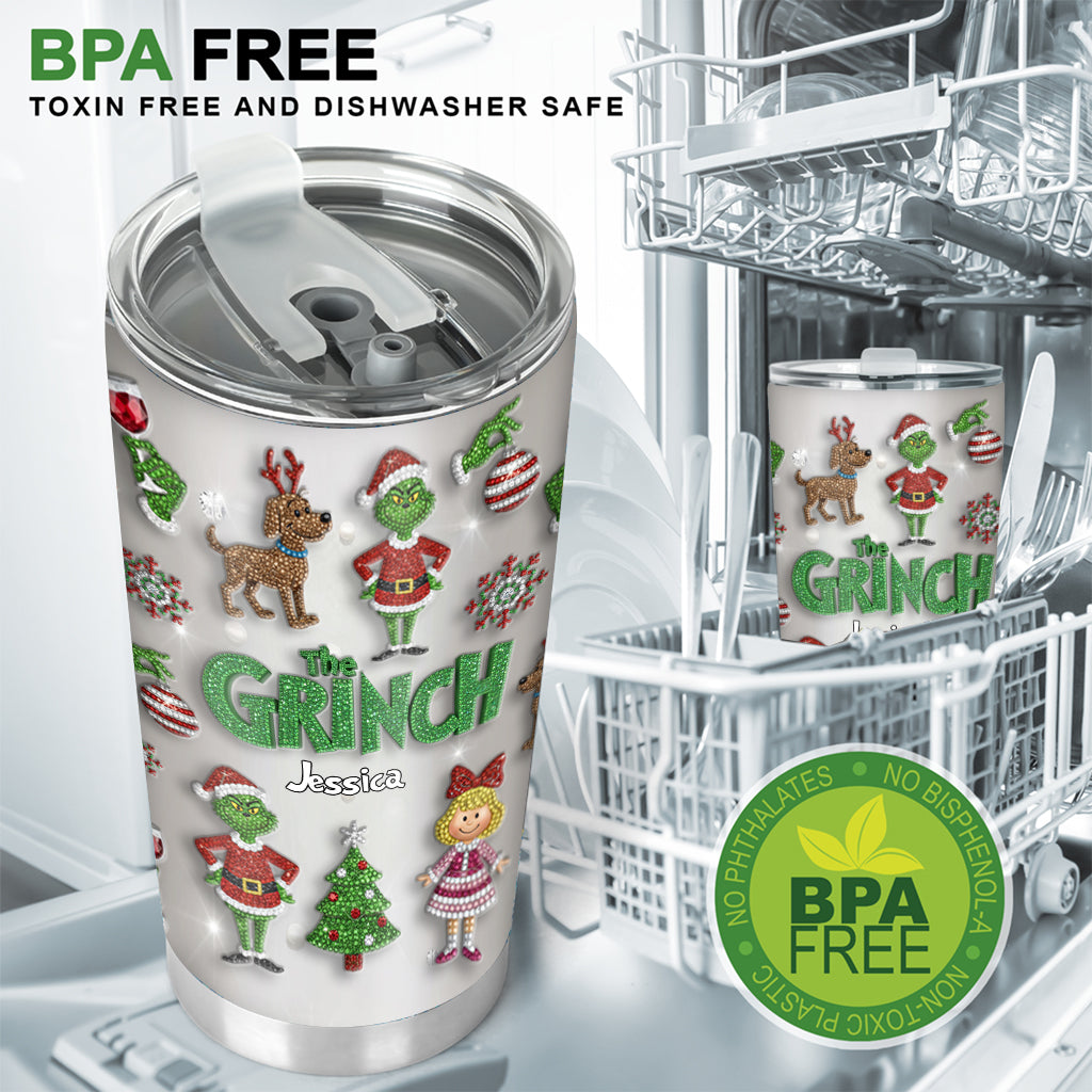 Merry Christmas - Personalized Stole Christmas Tumbler