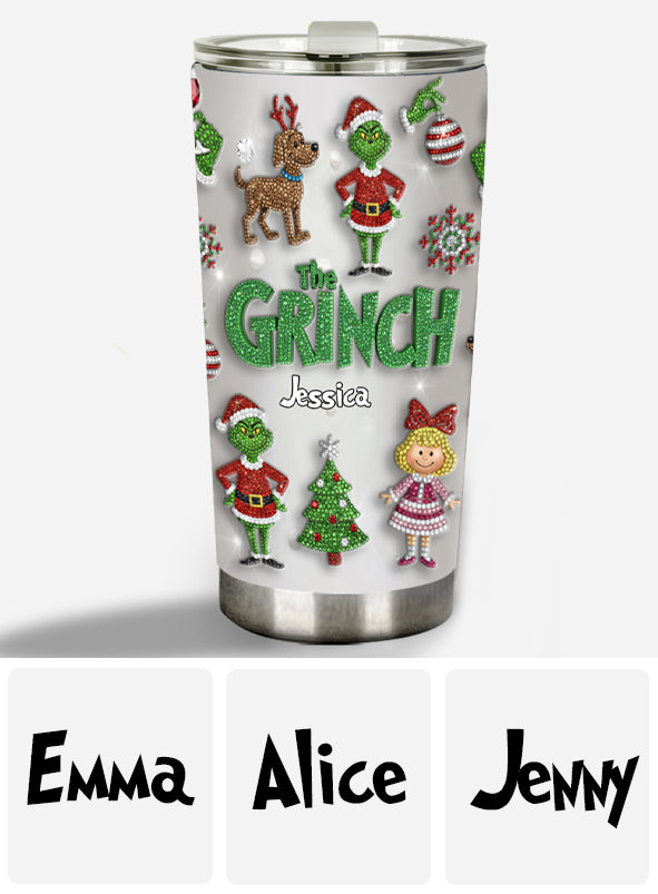 Merry Christmas - Personalized Stole Christmas Tumbler