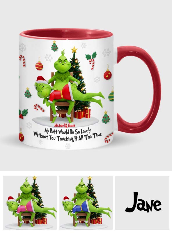 I Love You - Personalized Stole Christmas Accent Mug