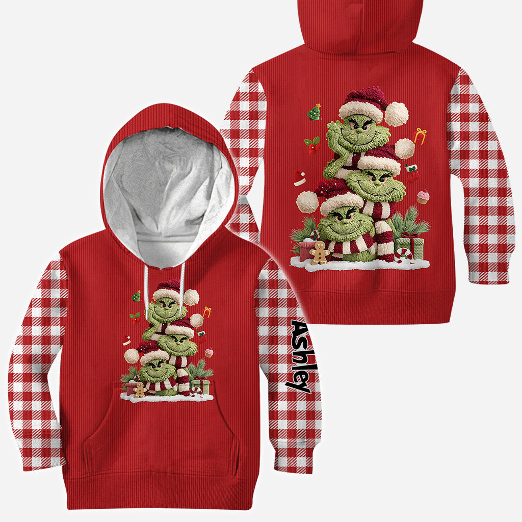 Merry Christmas - Personalized Stole Christmas All Over Shirt