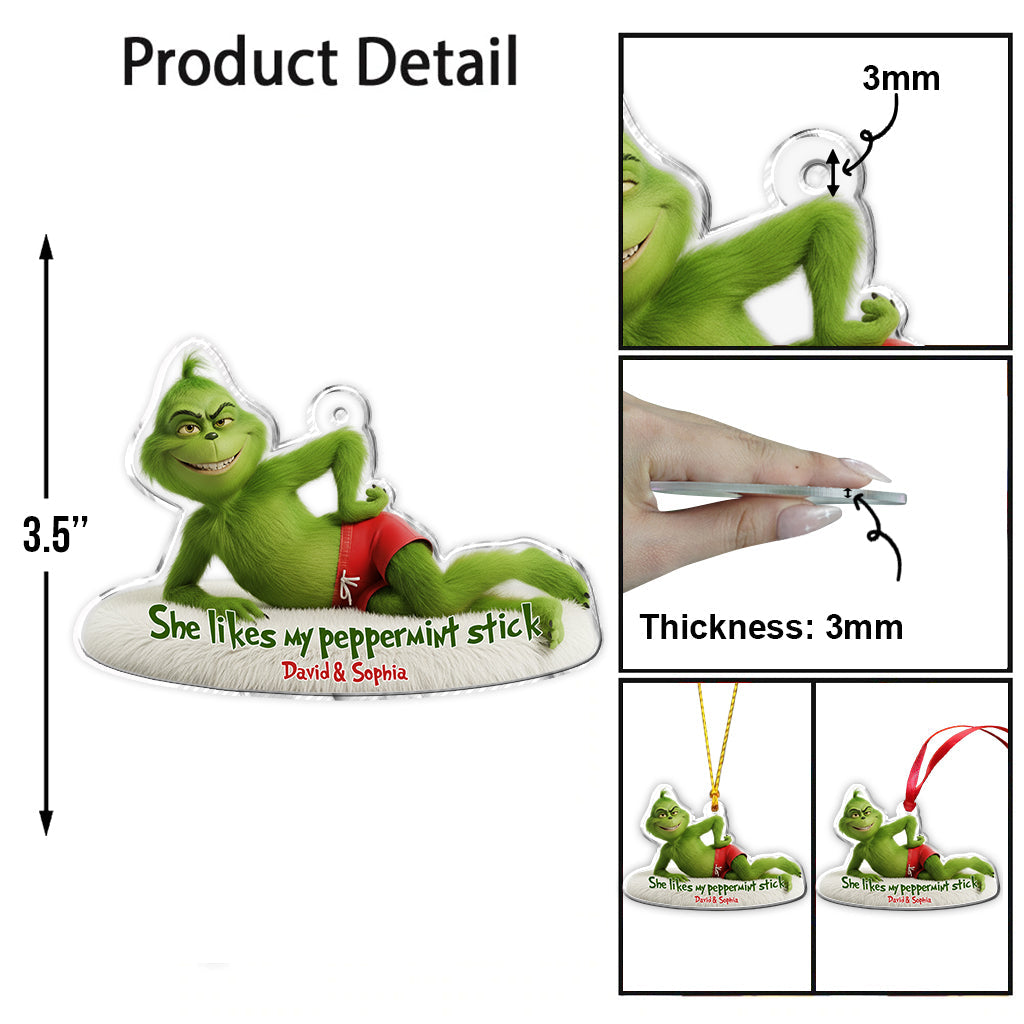 Christmas Couples Gift - Personalized Stole Christmas Ornament