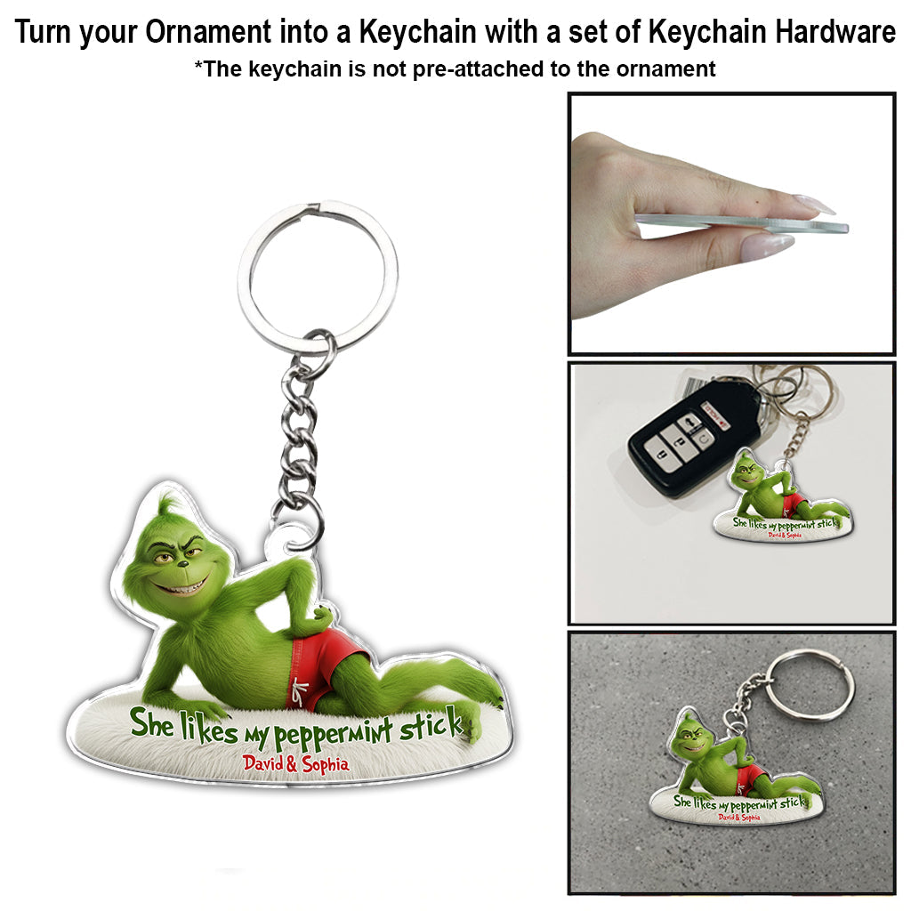 Christmas Couples Gift - Personalized Stole Christmas Ornament