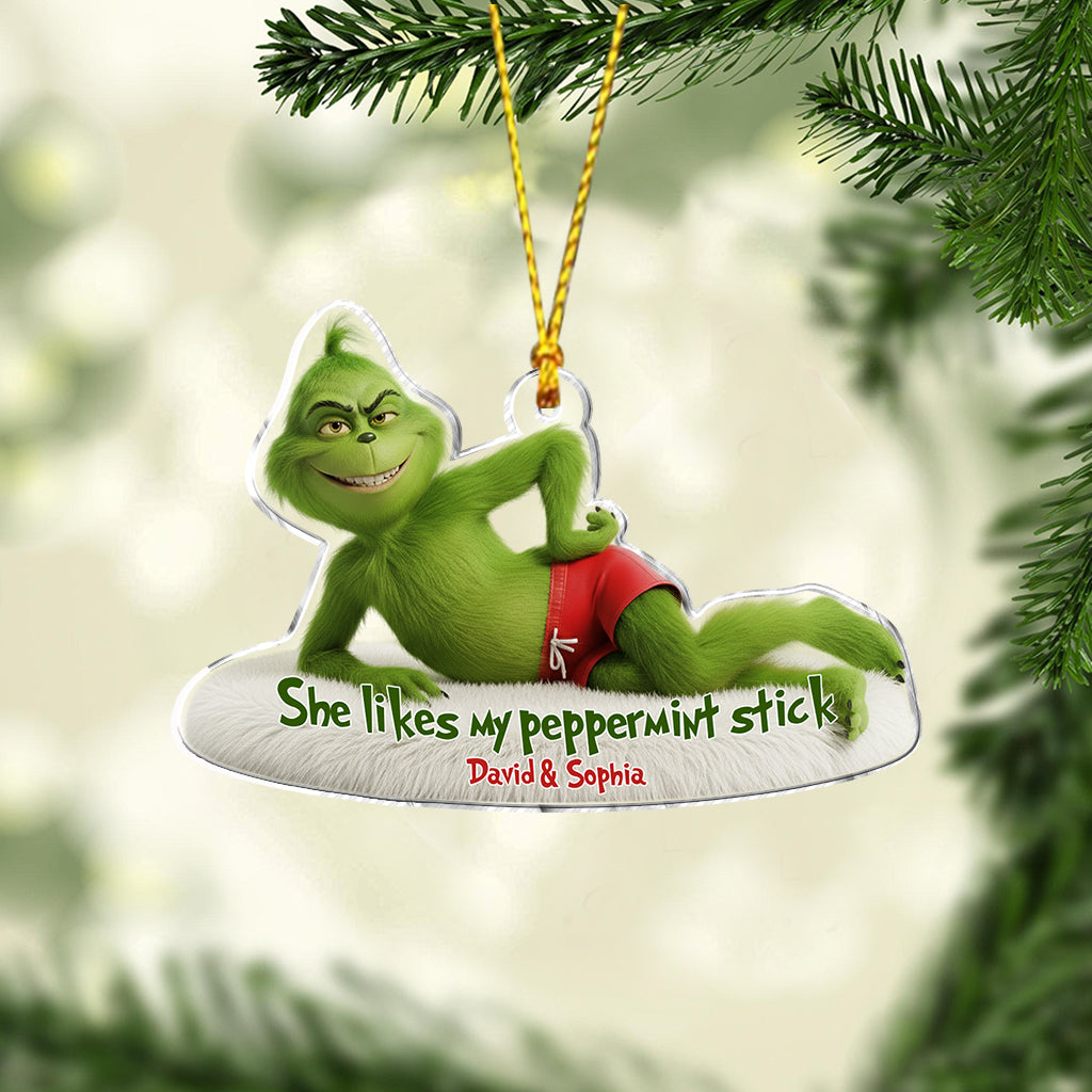 Christmas Couples Gift - Personalized Stole Christmas Ornament
