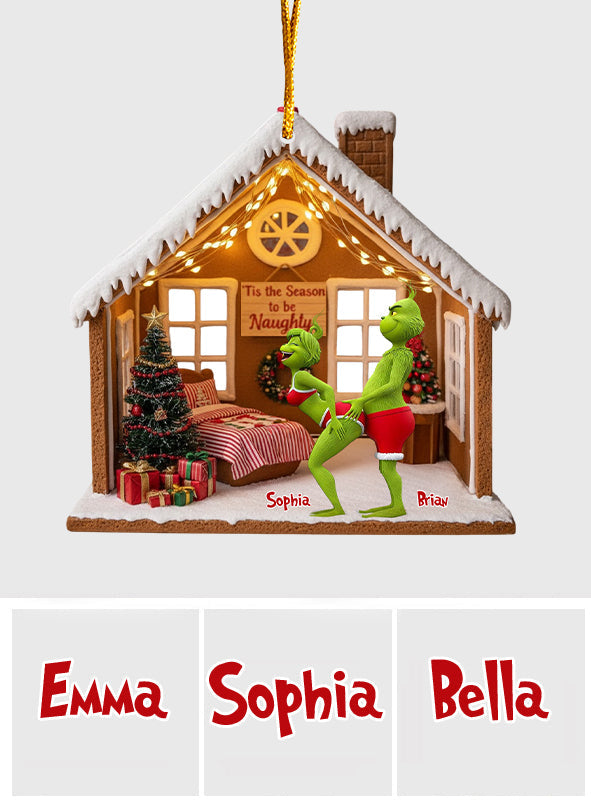 Jusqu'à la saison des bêtises - Ornement de Noël étole personnalisé