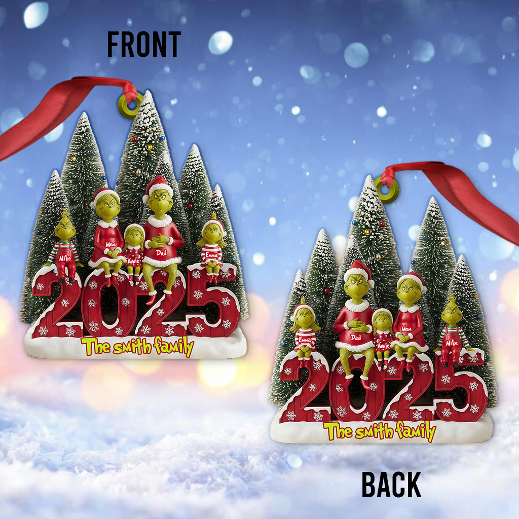 Merry Christmas - Personalized Stole Christmas Ornament