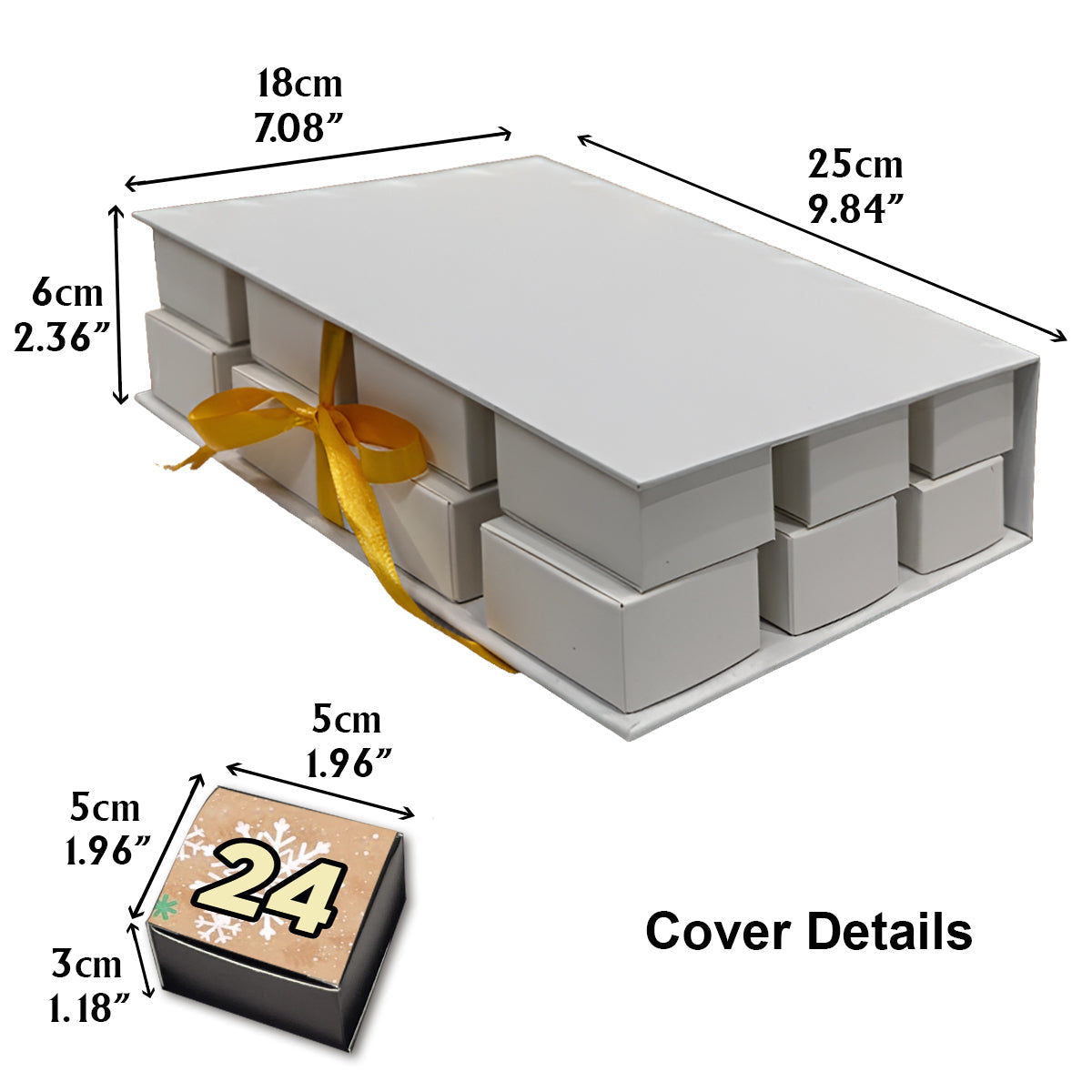 Christmas Movies - Personalized Stole Christmas Folded Advent Calendar With Ornaments