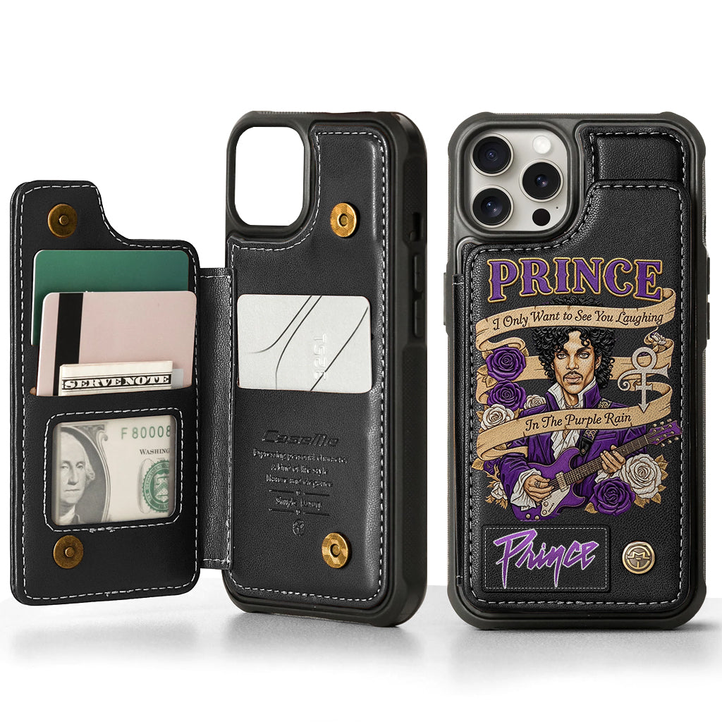 Purple Rain - Wallet Phone Case