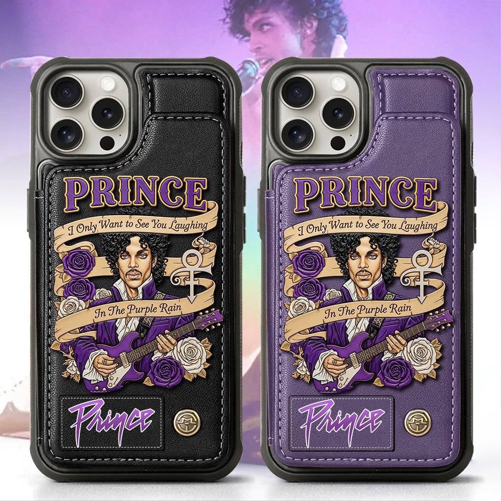 Purple Rain - Wallet Phone Case