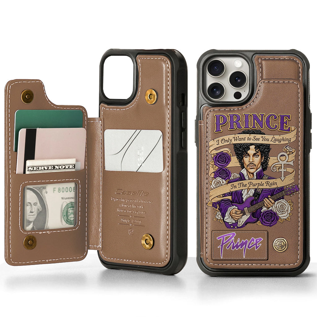 Purple Rain - Wallet Phone Case