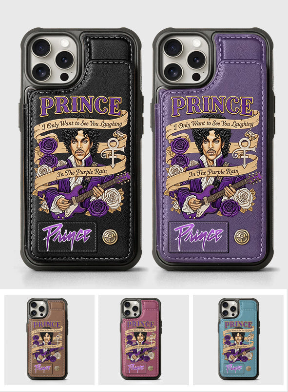 Purple Rain - Wallet Phone Case