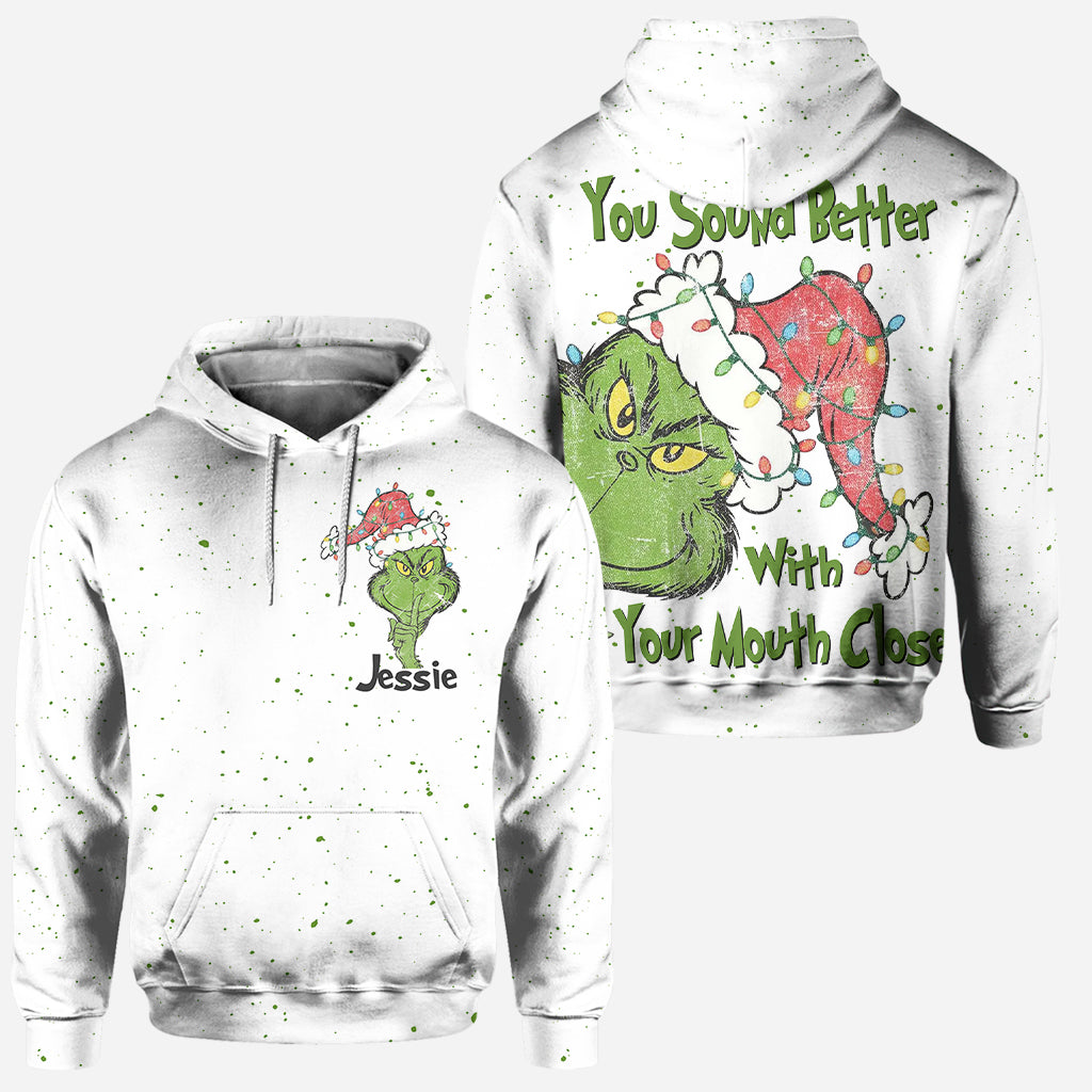 Merry Christmas - Personalized Stole Christmas Hoodie and Leggings