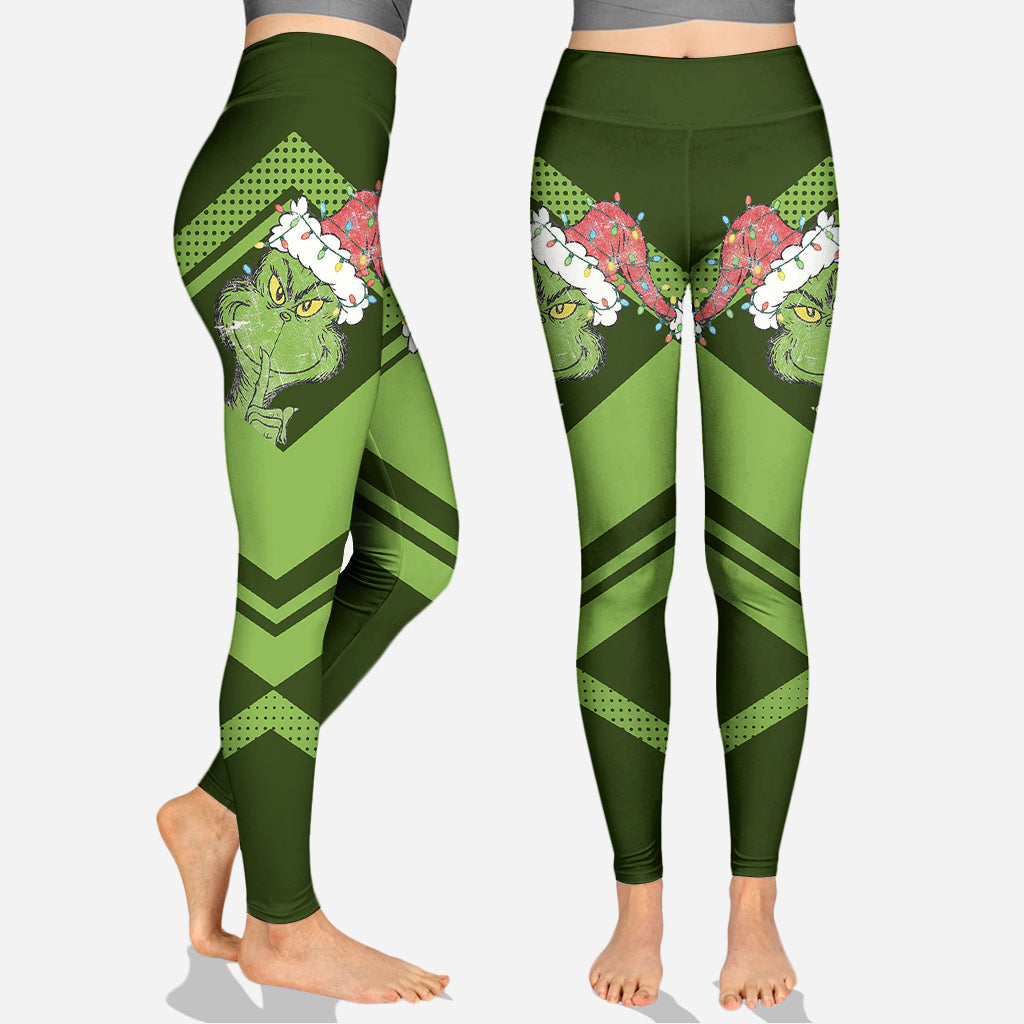 Merry Christmas - Personalized Stole Christmas Hoodie and Leggings