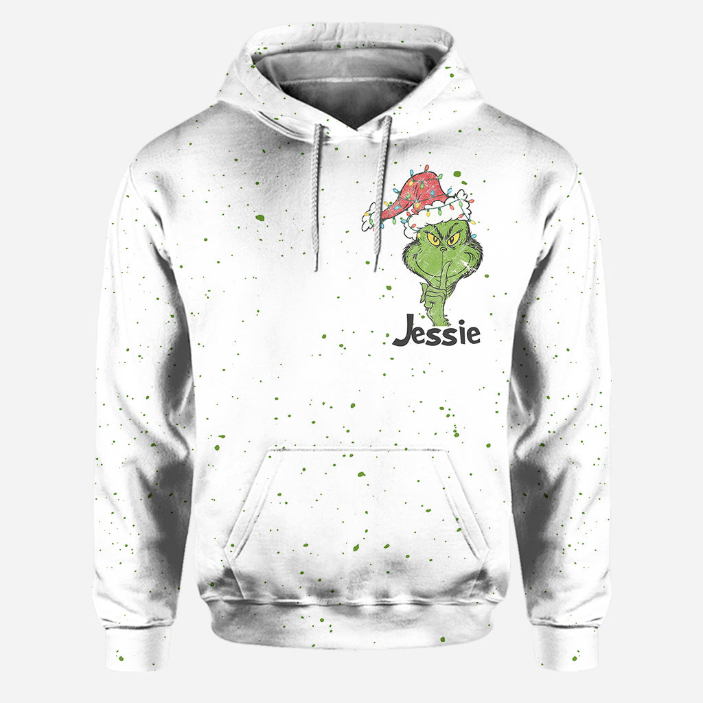 Merry Christmas - Personalized Stole Christmas Hoodie and Leggings