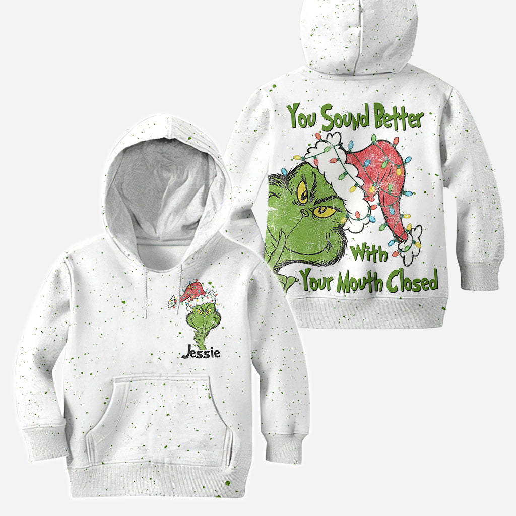 Merry Christmas - Personalized Stole Christmas Hoodie and Leggings