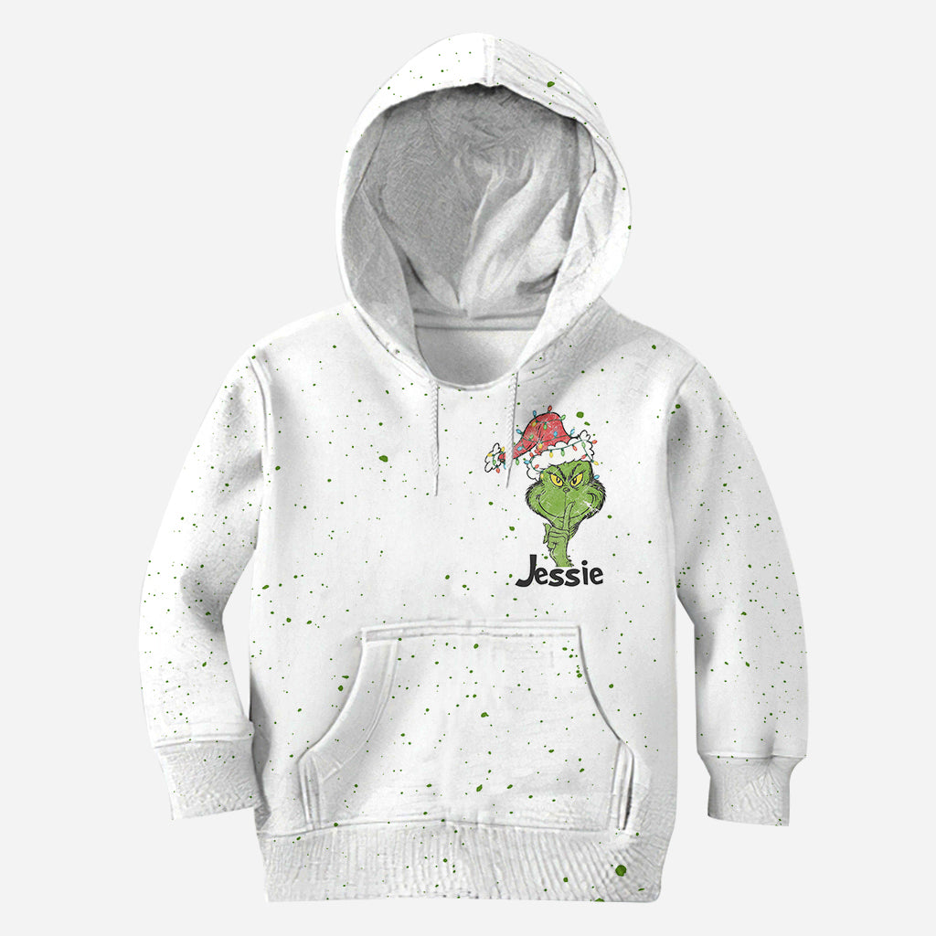 Merry Christmas - Personalized Stole Christmas Hoodie and Leggings