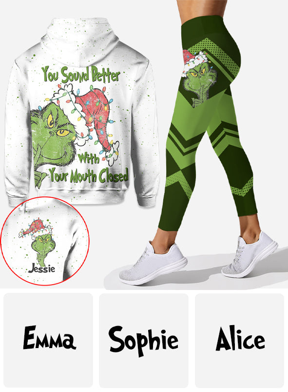Merry Christmas - Personalized Stole Christmas Hoodie and Leggings