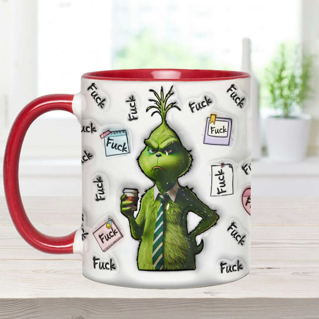 My Vocabulary - Personalized Stole Christmas Accent Mug