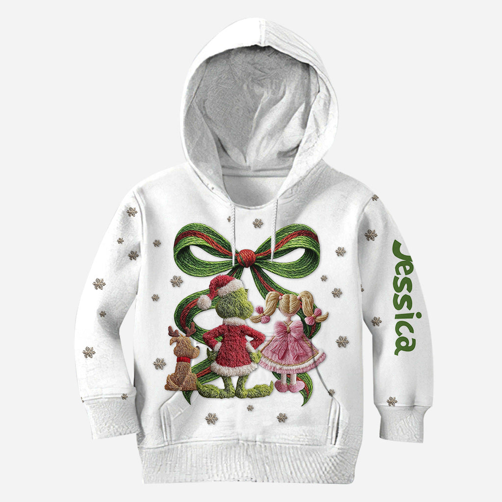 Merry Christmas - Personalized Stole Christmas Hoodie and Leggings