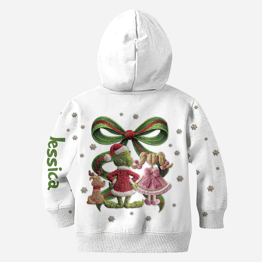 Merry Christmas - Personalized Stole Christmas Hoodie and Leggings