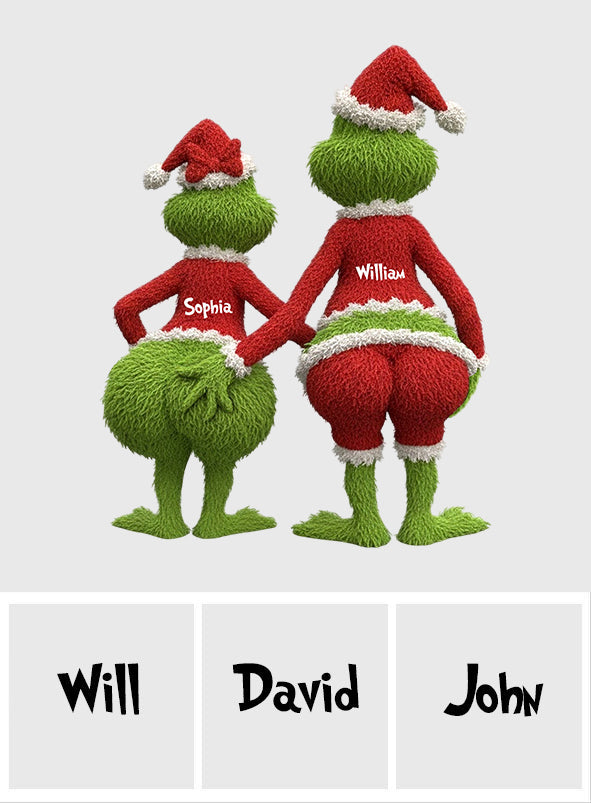 Christmas Movie Green Creature - Personalized Stole Christmas Non-Slip Tufted Rug