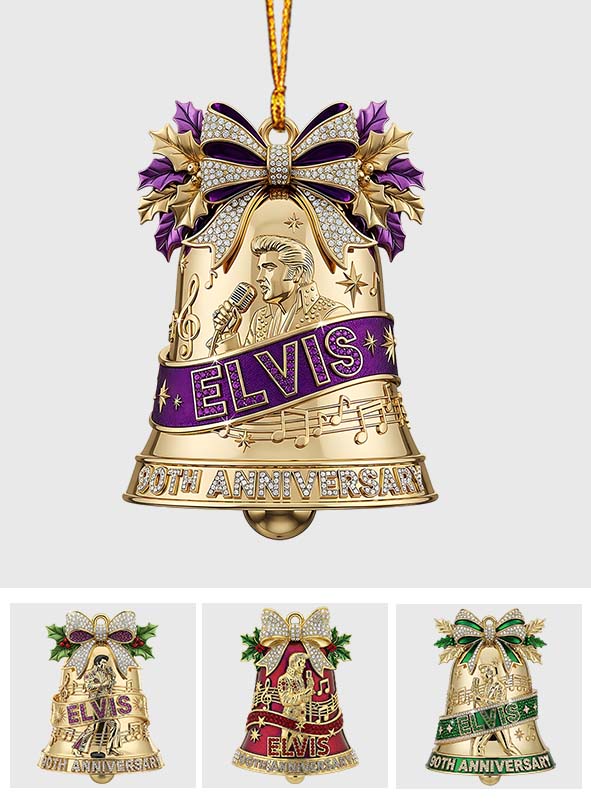 The King Of Rock N' Roll 90th Anniversary - Personalized King of Rock and Roll Ornament