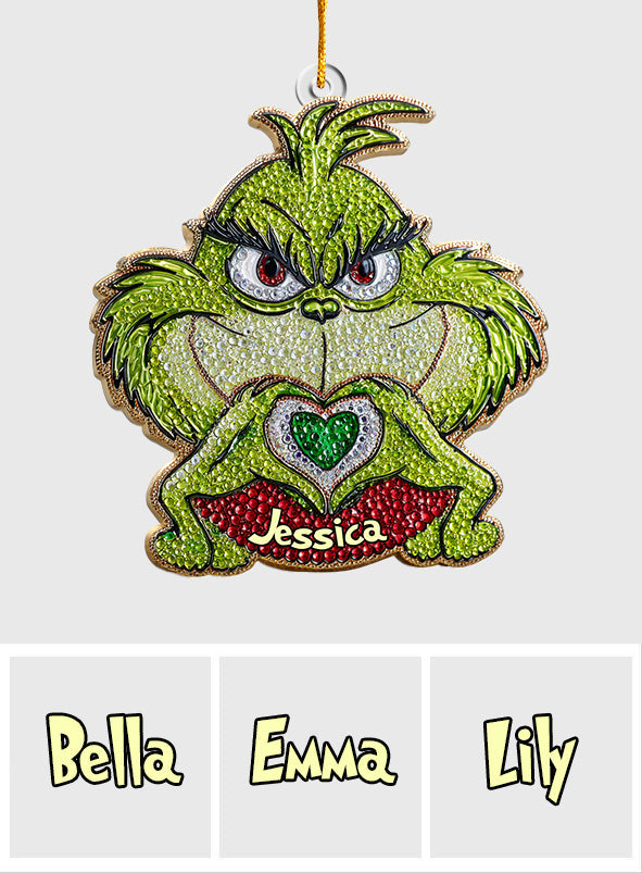 Joyeux Noël - Ornement de Noël personnalisé en forme d'étole