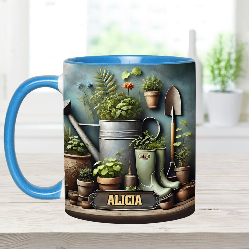 Mug personnalisé Green Garden - Décoration de jardinage
