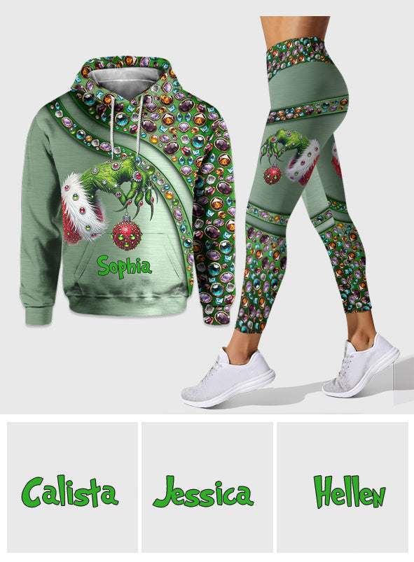 Merry Christmas - Personalized Stole Christmas Hoodie and Leggings