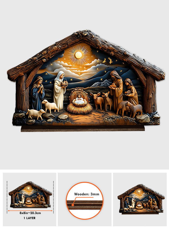 Le plus beau cadeau qui soit - Christian 1 Layered Big Autoportant