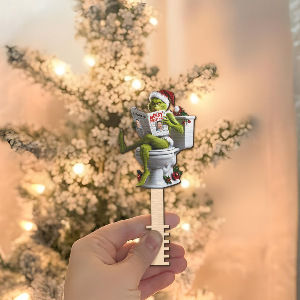 Merry Christmas - Personalized Stole Christmas Tree Topper