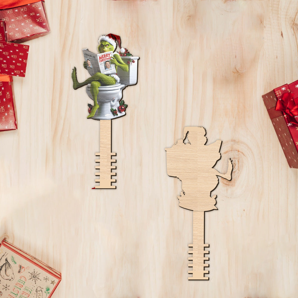 Merry Christmas - Personalized Stole Christmas Tree Topper