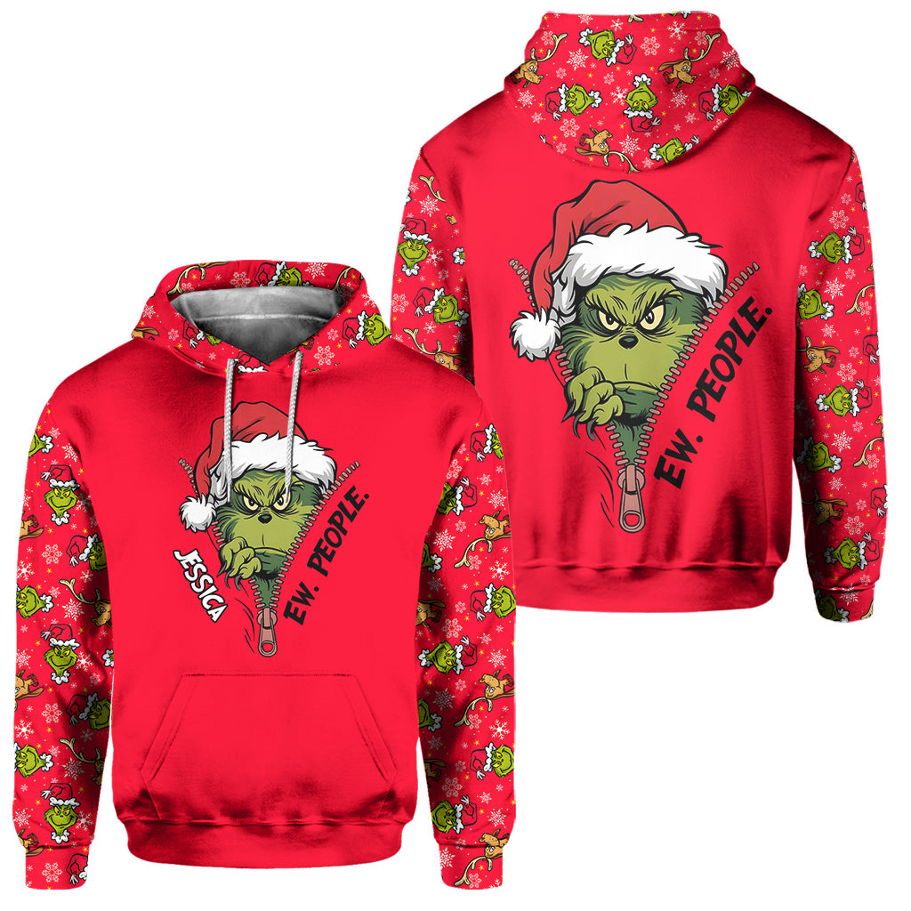 Ew People - Personalized Stole Christmas Hoodie and Sweatpants
