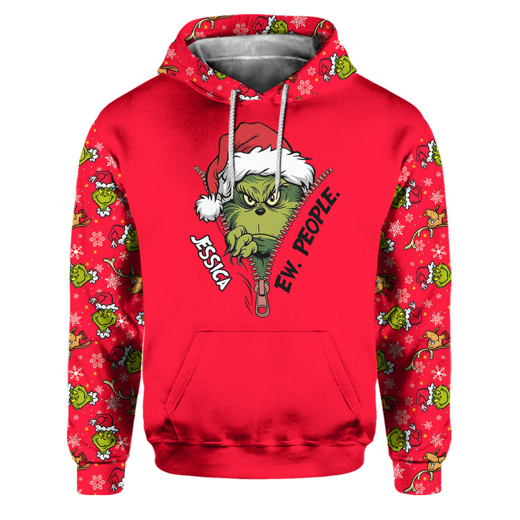 Ew People - Personalized Stole Christmas Hoodie and Sweatpants