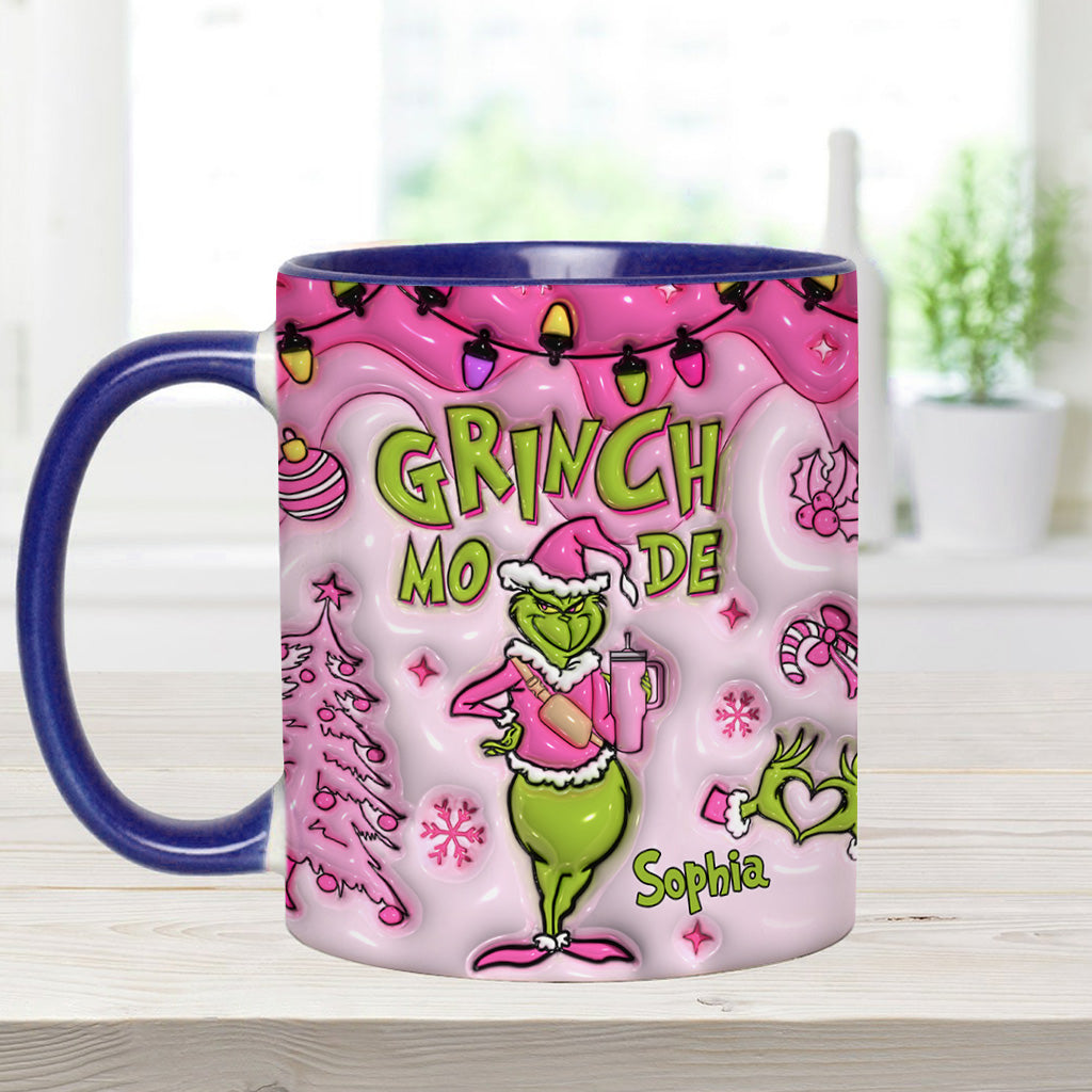 Mode On - Personalized Stole Christmas Accent Mug