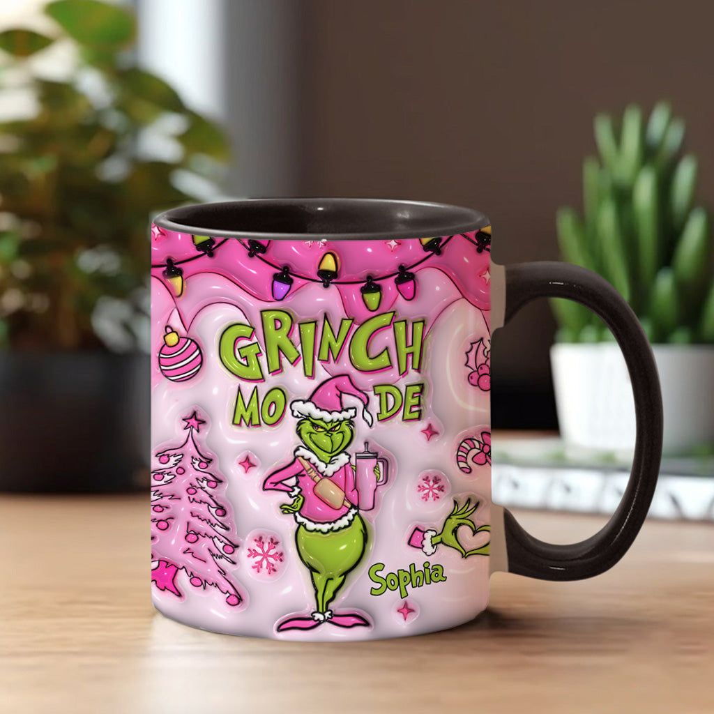 Mode On - Personalized Stole Christmas Accent Mug