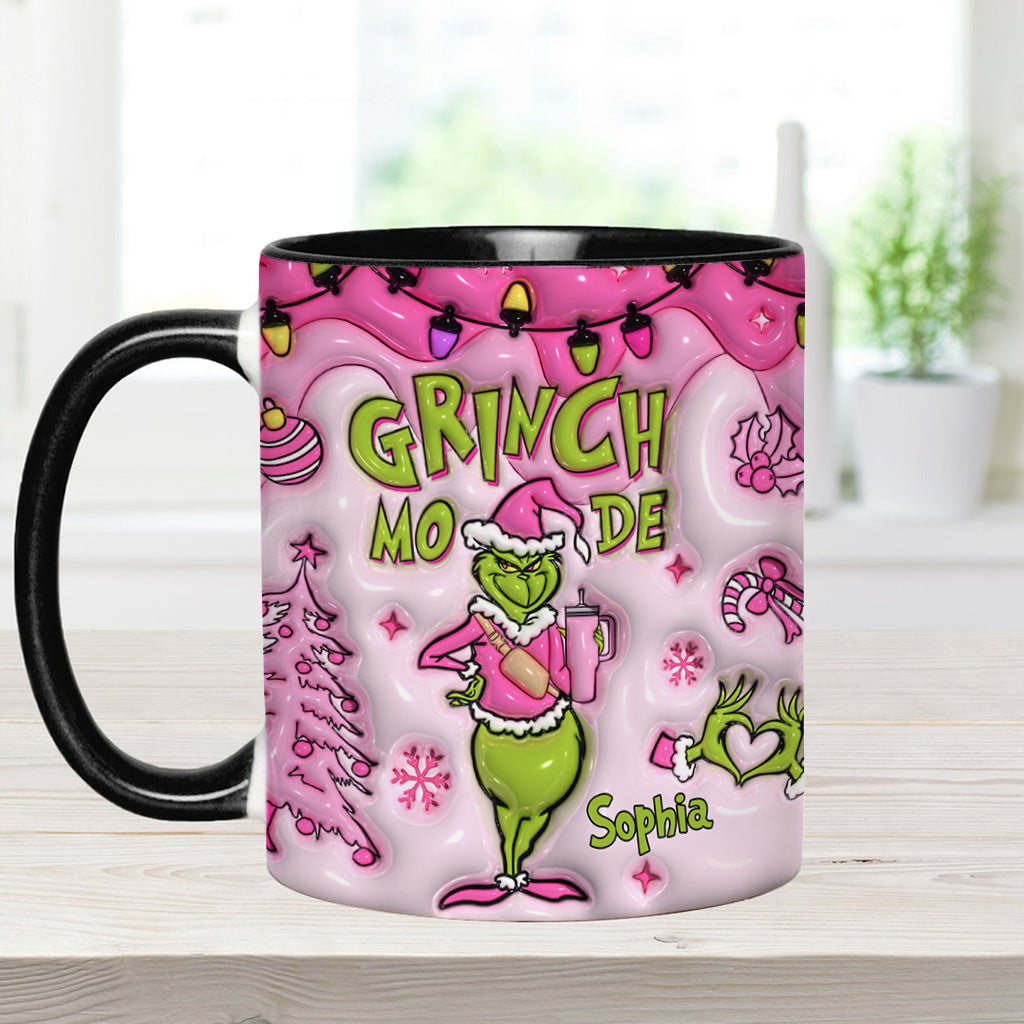 Mode On - Personalized Stole Christmas Accent Mug