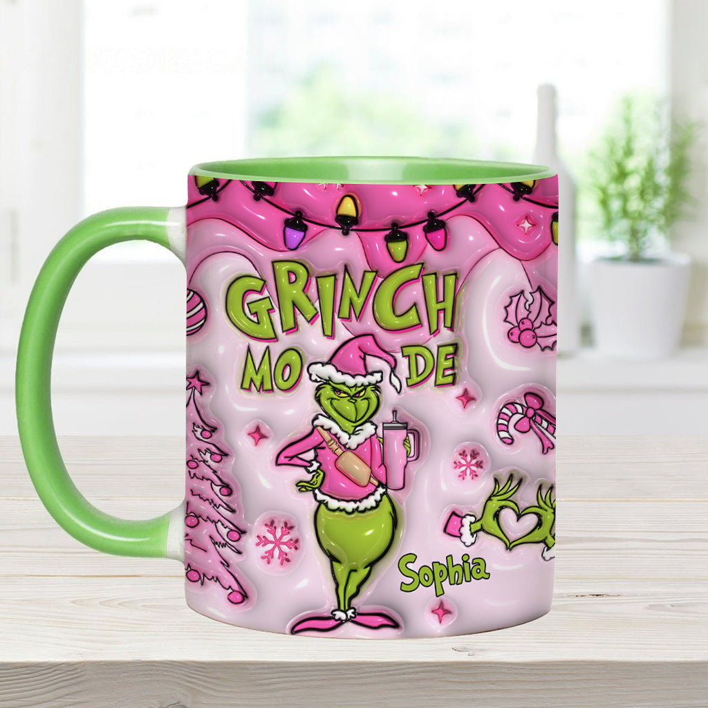 Mode On - Personalized Stole Christmas Accent Mug