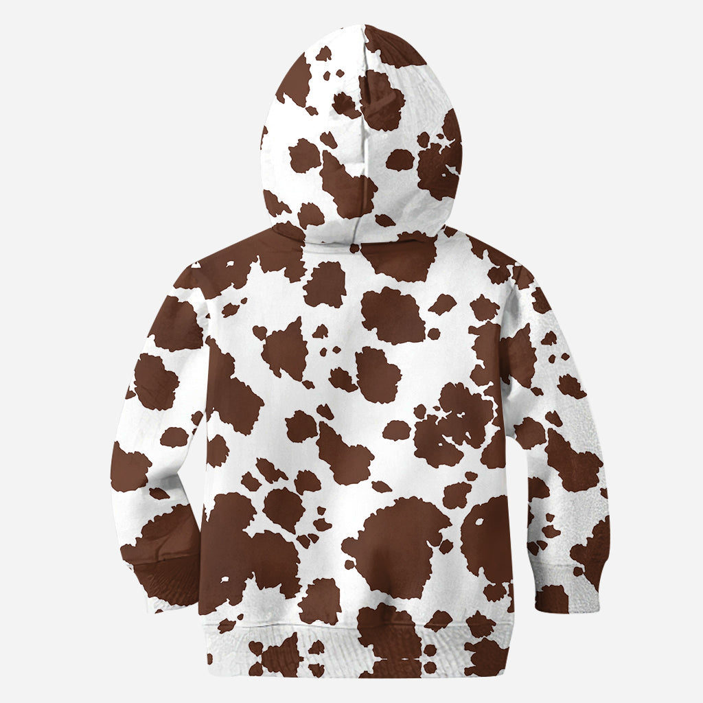 Just A Girl Who Loves Highland Cow - Personalized Highland Cow Hoodie and Leggings