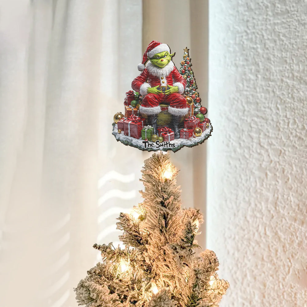 Magic Christmas - Personalized Stole Christmas Tree Topper