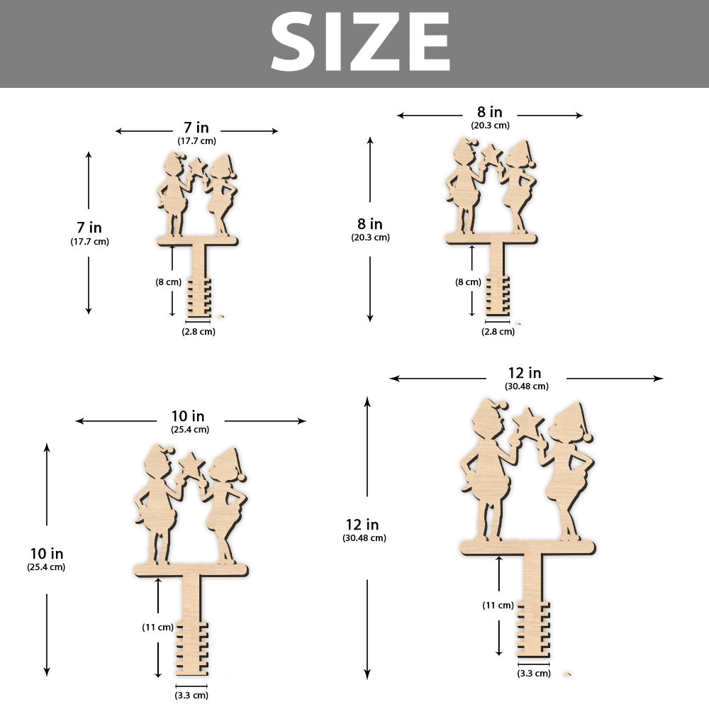 Merry Grinchmas - Personalized Stole Christmas Tree Topper