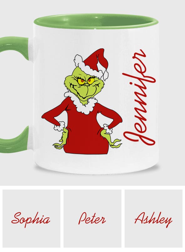 Je suis la méchante - Mug décoratif « J'ai volé Noël »