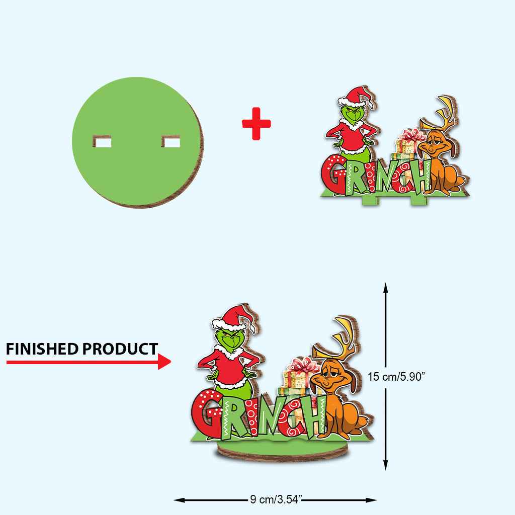 A Very Merry Christmas - Stole Christmas Freestanding Wood Plaque