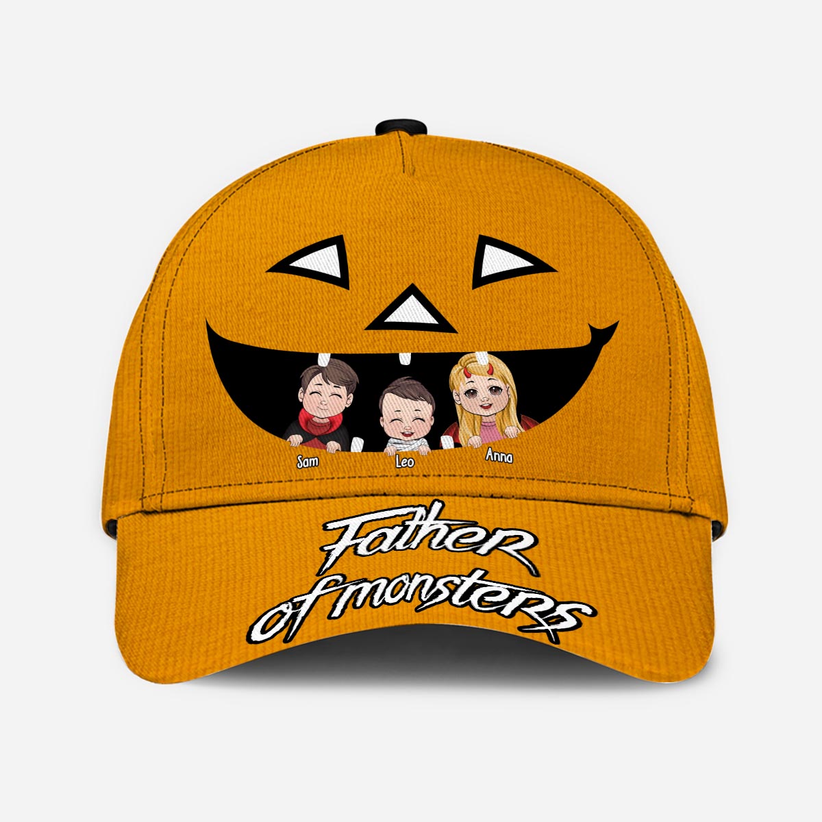 Père des Monstres - Casquette Classique Personnalisée pour Père
