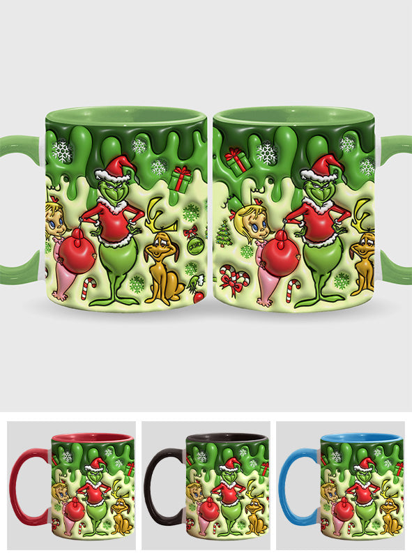 Joyeux Grinchmas - Mug décoratif « Noël volé »