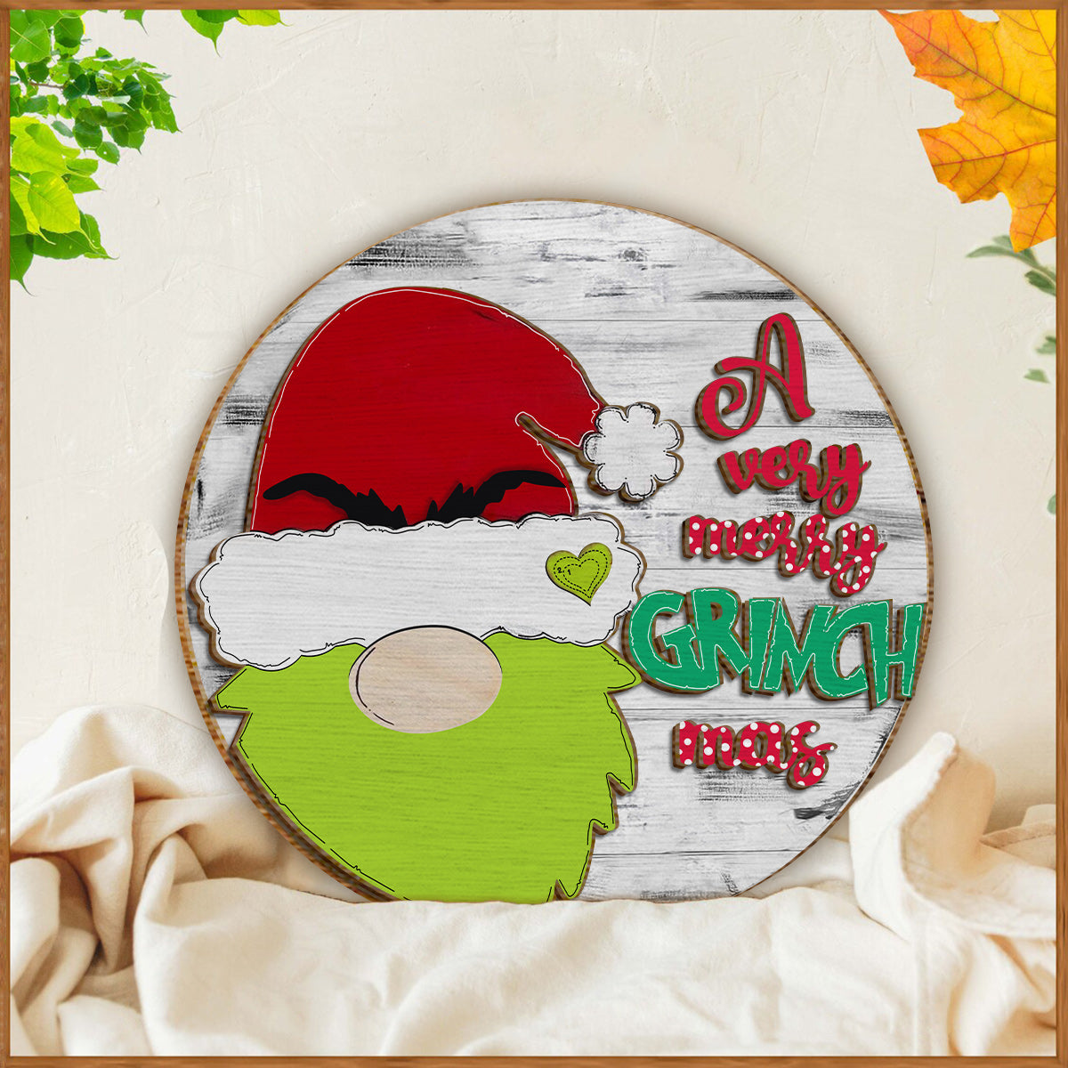 A Very Merry Christmas - Stole Christmas 2 Layered Wood Sign / Wood Plaque